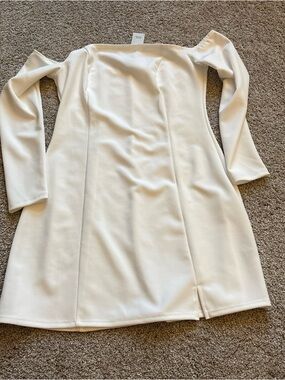 River Island White Off-Shoulder Dress